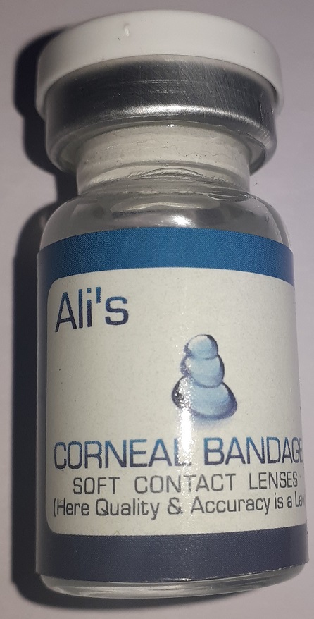 Ali's Therapeutic Corneal Bandage Contact Lens 
